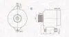 063731157010 ALTERNATOR 12V FIAT DUCATO/PEUGEOT BOXER DIESEL 94 -&gt; 2002 SZT MAGNETI MARELLI MAGNETI MARELLI підбір по vin на Brocar