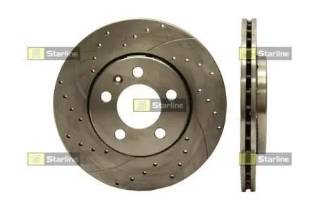 PB0195S Гальмівний диск STARLINE підбір по vin на Brocar