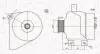 063731861010 ALTERNATOR 12V VOLVO S60/S80/V70/XC70/XC90 2.0/2.3/2.4D SZT MAGNETI MARELLI MAGNETI MARELLI підбір по vin на Brocar