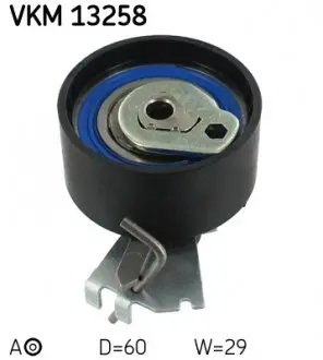 VKM13258 Ролик модуля натягувача ременя SKF підбір по vin на Brocar