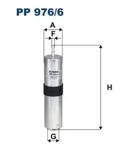 PP9766 Фільтр палива FILTRON підбір по vin на Brocar
