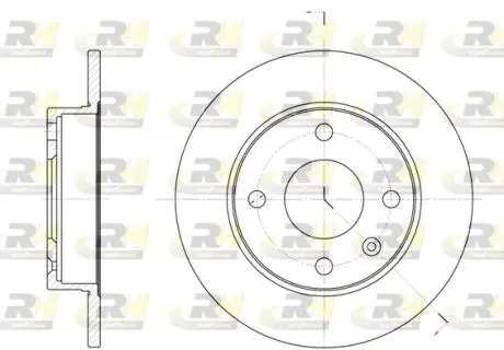 609400 Гальмівний диск ROADHOUSE підбір по vin на Brocar