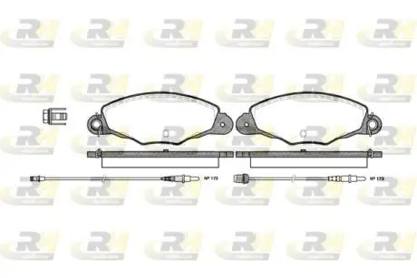 265904 Тормозные колодки дисковые ROADHOUSE подбор по vin на Brocar