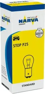 179183000 Автолампа P21/5W 12V 21/5W BA15d Standard NARVA підбір по vin на Brocar