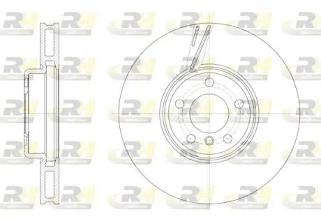 6155210 Гальмівний диск ROADHOUSE підбір по vin на Brocar