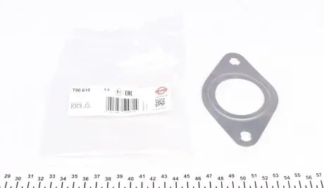 790610 Прокладка трубы выхлопной Ford Fiesta/Focus/C-Max 1.25-1.6D 08- ELRING подбор по vin на Brocar