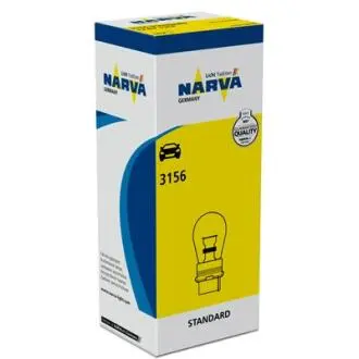 179413000 Автолампа P27W 12.8V 27W W2.5x16d (Американські типи) NARVA підбір по vin на Brocar