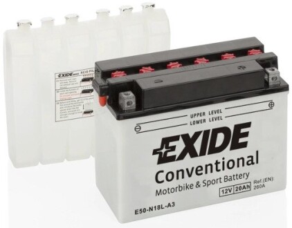 E50N18LA3 Акумулятор EXIDE підбір по vin на Brocar