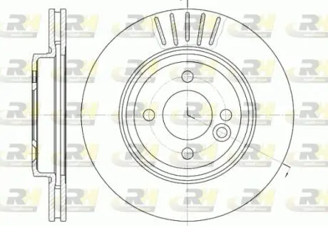 662410 Гальмівний диск ROADHOUSE підбір по vin на Brocar