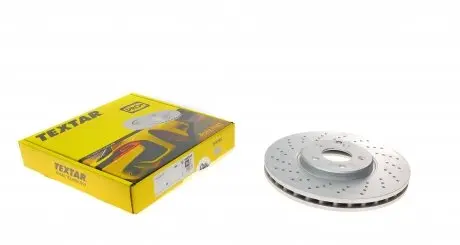 92124105 Диск гальмівний (передній) MB E-class (W211/S211) 03-09 (330x32) PRO+ TEXTAR підбір по vin на Brocar