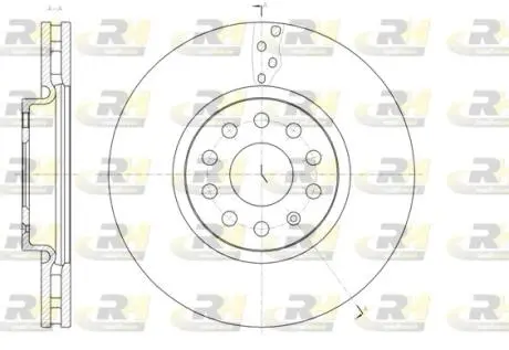 6147910 Гальмівний диск ROADHOUSE підбір по vin на Brocar