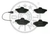 BP12332 KLOCKI HAMULCOWE FIAT 500 (312); FORD KA (RU8) 07&gt; PRZOD SZT OPTIMAL OPTIMAL підбір по vin на Brocar