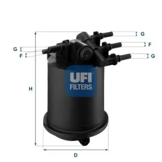 2408600 Фільтр палива UFI підбір по vin на Brocar