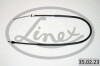 350223 Трос ручного гальма LINEX підбір по vin на Brocar