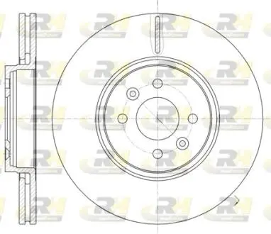 6104910 Гальмівний диск ROADHOUSE підбір по vin на Brocar