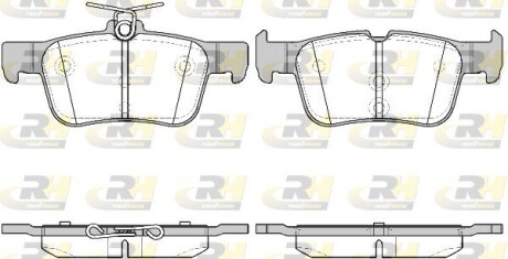 2155142 KLOCKI HAMULCOWE FORD MONDEO/KUGA/GALAXY 14> 16MM TYL SZT ROADHOUSE ROADHOUSE подбор по vin на Brocar