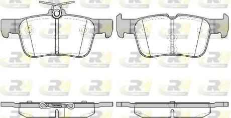 2155142 KLOCKI HAMULCOWE FORD MONDEO/KUGA/GALAXY 14> 16MM TYL SZT ROADHOUSE ROADHOUSE подбор по vin на Brocar