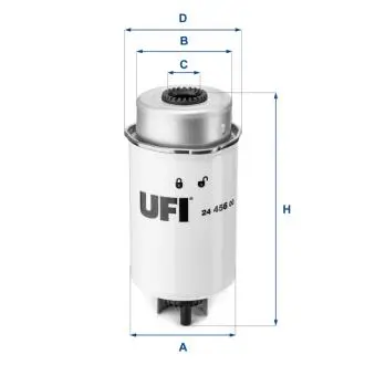 2445600 Паливний фільтр UFI підбір по vin на Brocar