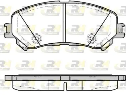 2131820 Комплект тормозных колодок ROADHOUSE подбор по vin на Brocar