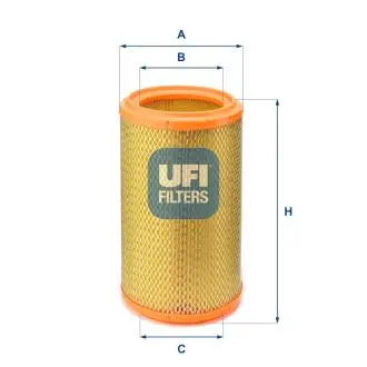 2723600 Фільтр повітряний UFI підбір по vin на Brocar