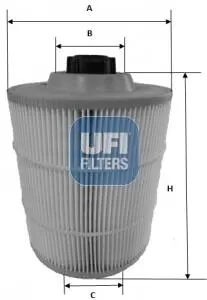 27A0000 Фильтр UFI підбір по vin на Brocar