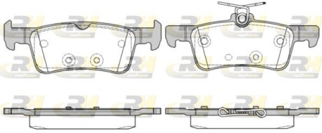 2156310 Гальмівні колодки, к-кт. ROADHOUSE підбір по vin на Brocar