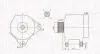 063731907010 ALTERNATOR 12V TOYOTA AVENSIS 2.0/2.4 2003 -&gt; SZT MAGNETI MARELLI MAGNETI MARELLI підбір по vin на Brocar