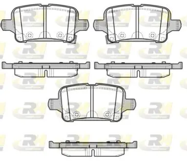 2162802 Комплект тормозных колодок ROADHOUSE подбор по vin на Brocar