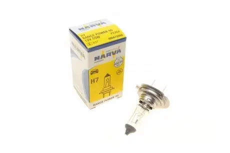 480473000 Автолампа H7 12V 55W PX26d Range Power 90 NARVA підбір по vin на Brocar