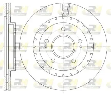 6113710 Гальмівний диск ROADHOUSE підбір по vin на Brocar