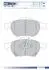 FO913481 KLOCKI HAMULCOWE TOYOTA AVENSIS, AVENSIS VERSO FOMAR KPL FOMAR FOMAR підбір по vin на Brocar