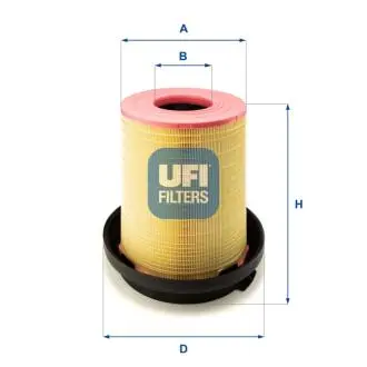 2738300 Воздушный фильтр UFI підбір по vin на Brocar