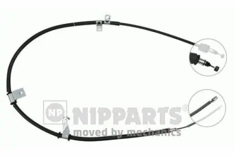 J19047 Трос ручного гальма NIPPARTS підбір по vin на Brocar