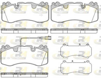 2172301 Комплект тормозных колодок ROADHOUSE підбір по vin на Brocar