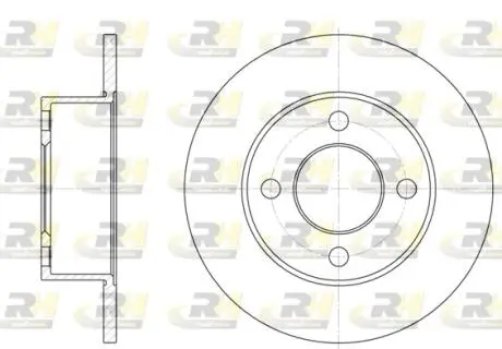 612200 Тормозной диск ROADHOUSE підбір по vin на Brocar
