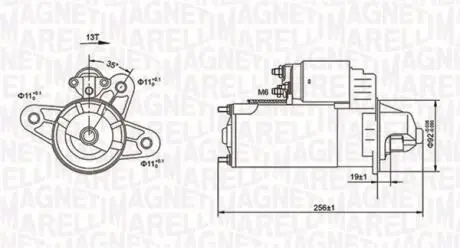 063720977010 Стартер MAGNETI MARELLI підбір по vin на Brocar