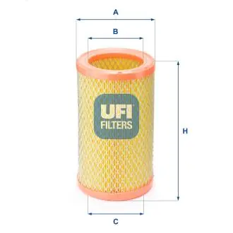 2782400 Воздушный фильтр UFI подбор по vin на Brocar