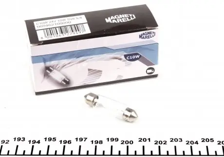 009462100000 Автолампа C10W MAGNETI MARELLI 009462100000 MAGNETI MARELLI підбір по vin на Brocar