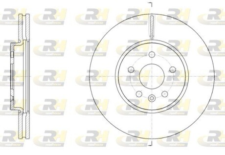 6153410 Гальмівний диск ROADHOUSE підбір по vin на Brocar