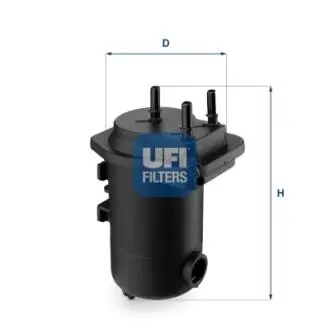 2405100 Топливный фильтр UFI подбор по vin на Brocar