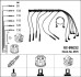 Комплект проводов зажигания 0576