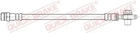 50095X Тормозной шланг QUICK BRAKE подбор по vin на Brocar
