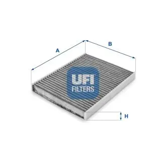 5410300 Фільтр салону UFI підбір по vin на Brocar