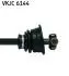 VKJC6144 Полуось левая Kangoo 1.2/1.9D 97- SKF підбір по vin на Brocar