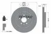 92168303 TARCZA HAMULCOWA 302X22 V 5-OTW VOLVO S60 II 10&gt; SZT TEXTAR TEXTAR підбір по vin на Brocar