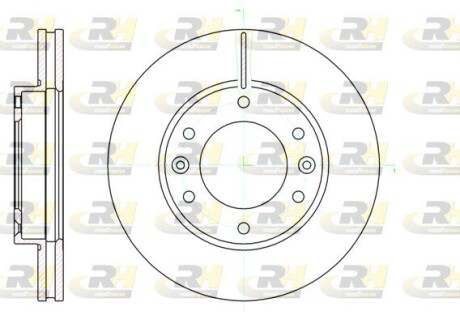 6102610 Гальмівний диск ROADHOUSE підбір по vin на Brocar