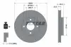 92292703 Диск гальмівний (передній) Ford Fiesta VII 17- (262х21) PRO TEXTAR підбір по vin на Brocar