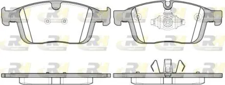 2168900 Тормозные колодки, к-кт. ROADHOUSE подбор по vin на Brocar