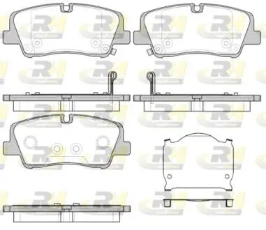 2168700 KLOCKI HAMULCOWE HYUNDAI H350 15> 17,4MM TYL SZT ROADHOUSE ROADHOUSE подбор по vin на Brocar