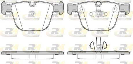 289220 Гальмівні колодки дискові ROADHOUSE підбір по vin на Brocar